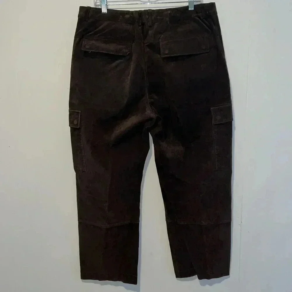 Mirage Brown Leather Pants J21